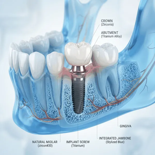 Implants treatment at Bristol Circle Dental, Oakville