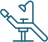 Icon of a dental chair