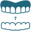 clear aligner and teeth
